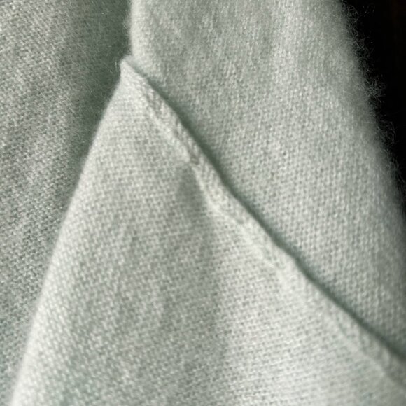 Pilcro Alani 100% Cashmere Funnel Neck Sweater Spring Green SM (Storied Series) - Picture 5 of 7